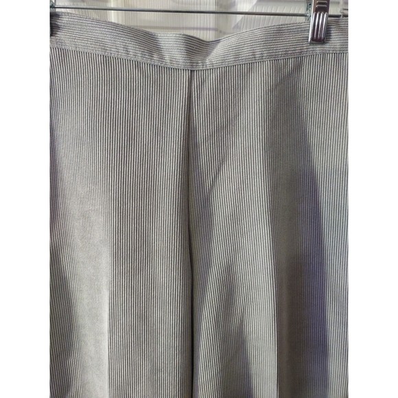 Alfred Dunner Pants Size 12 Gray Pull On Elastic Waist - Picture 3 of 8